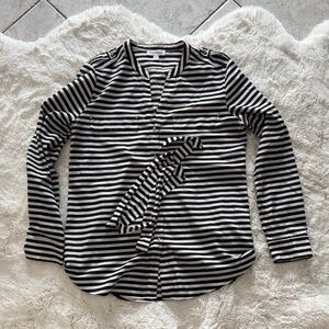 Calvin Klein Monochrome Striped Shirt